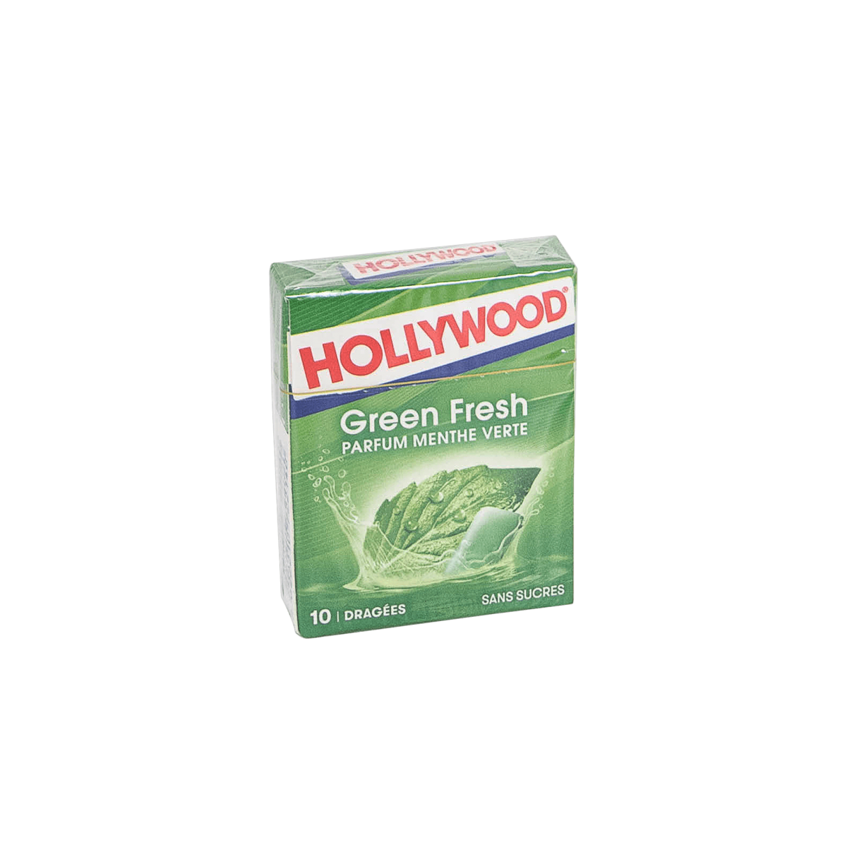 Chewing-gum à la menthe verte sans sucres Green Fresh HOLLYWOOD